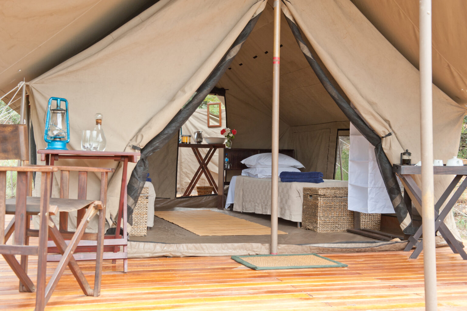 Camp Davidson guest tent